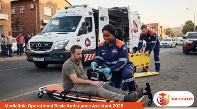Mediclinic Operational Basic Ambulance Assistant  2026 Applications Open