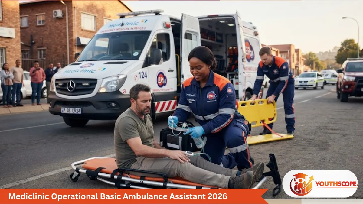 Mediclinic Operational Basic Ambulance Assistant vacancy 2026 for qualified EMS professionals
