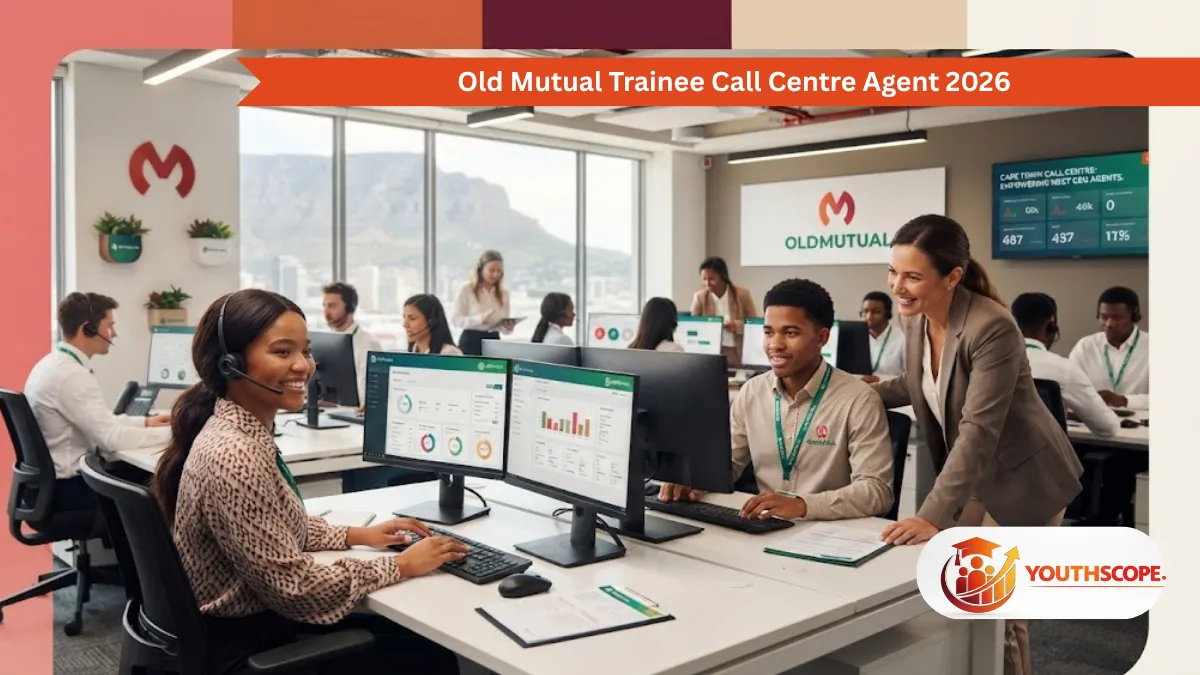 Old Mutual Trainee Call Centre Agent 2026 opportunity for tertiary students in Cape Town