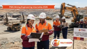 PMG Mining Engineering Internship Programme 2026 for South African engineering graduates