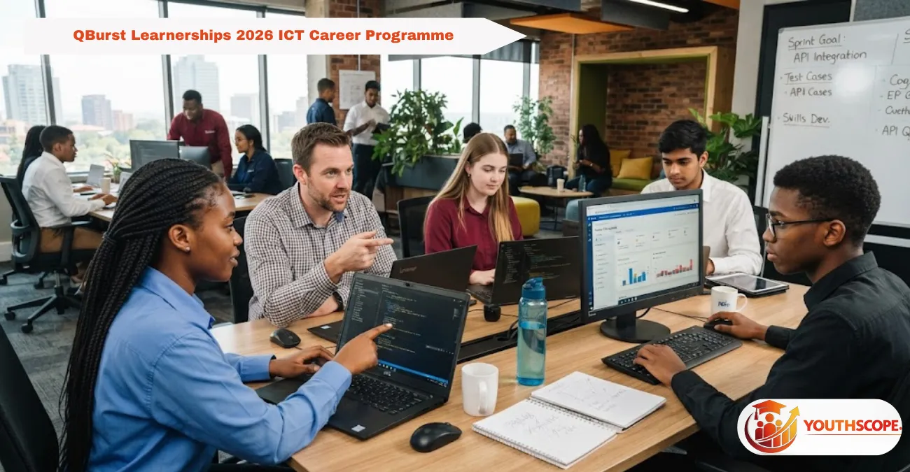 South African graduates gaining software development and software testing skills through an ICT learnership programme.