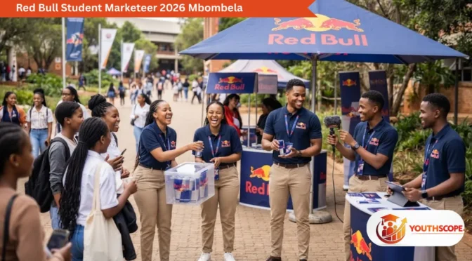 Red Bull Student Marketeer 2026: Part-Time Campus Marketing Opportunity in Mbombela