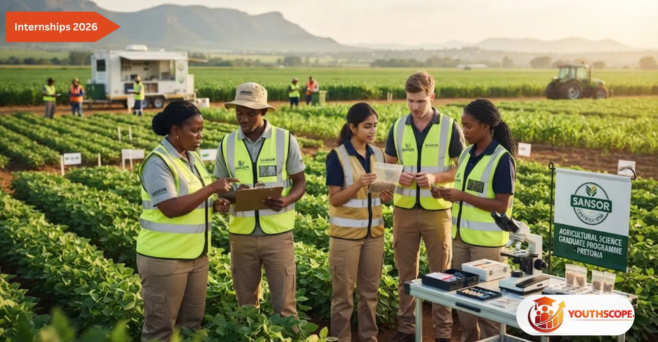 Agricultural Science graduates participating in the SANSOR Seed Certification Internship Programme 2026.