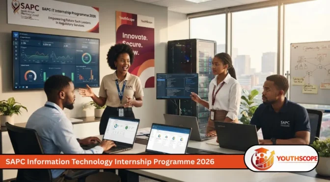 IT Graduates Wanted! SAPC Opens 2026 Internship With R7,280 Monthly Stipend