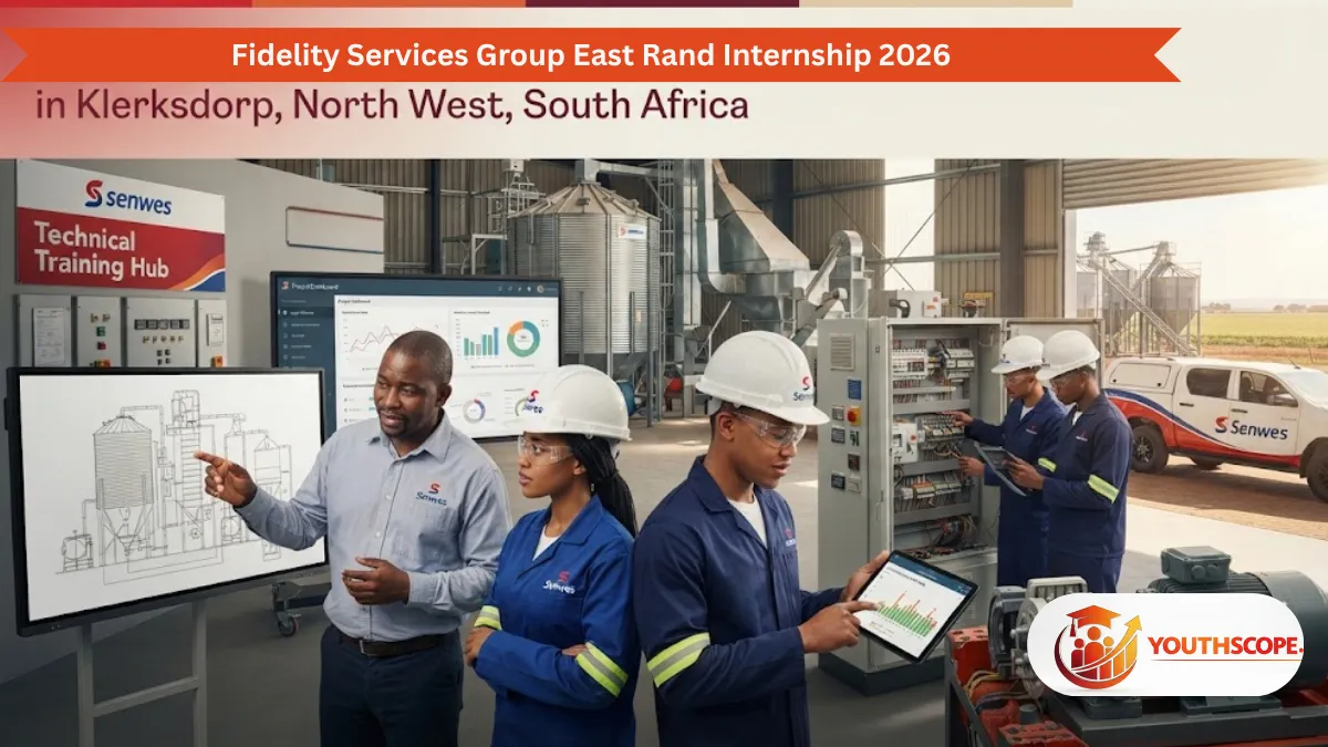 Young South African Electrical Engineering graduates participating in the Senwes Engineer-in-Training Programme 2026 in Klerksdorp.