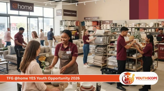 TFG @home YES Programme 2026 Now Open for South African Youth Aged 18–28