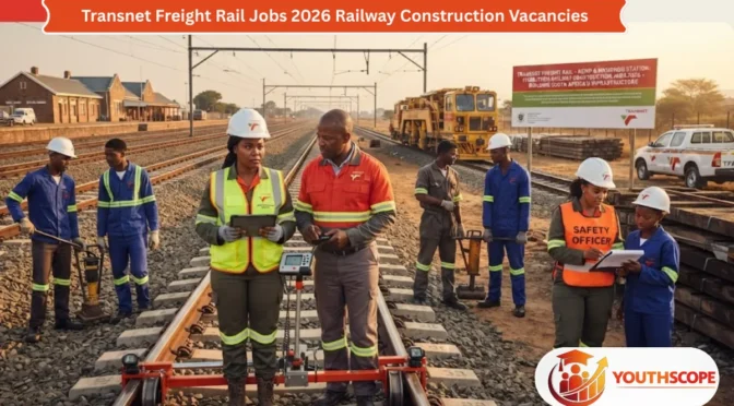 Transnet Freight Rail railway construction workers applying for fixed-term jobs in South Africa 2026