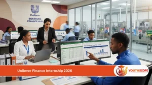 Young South African accounting graduates participating in the Unilever Finance Internship at the Boksburg manufacturing facility.