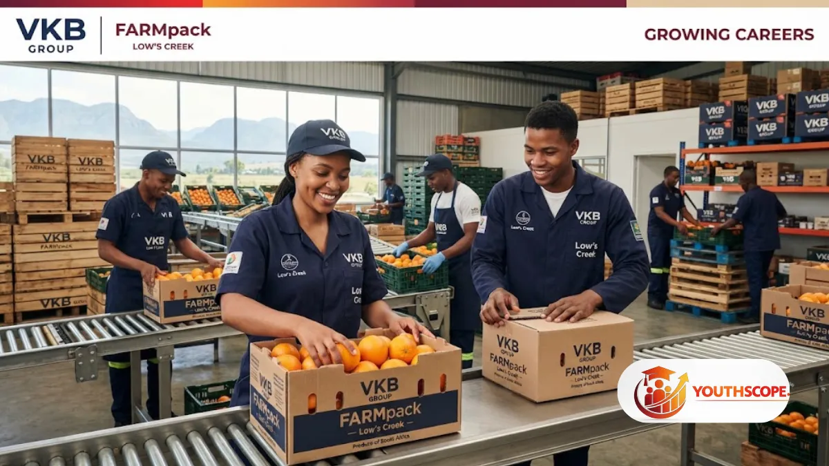South African agricultural worker at VKB Group Farmpack facility in Low’s Creek Mpumalanga.