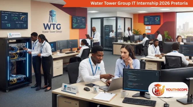 Water Tower Group IT Internship 2026: Apply for a Full-Time IT Internship in Pretoria