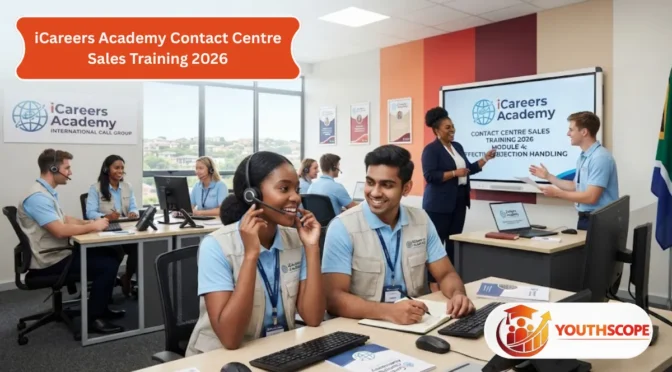 Young South Africans attending iCareers Academy Contact Centre Sales Training in Mount Edgecombe.