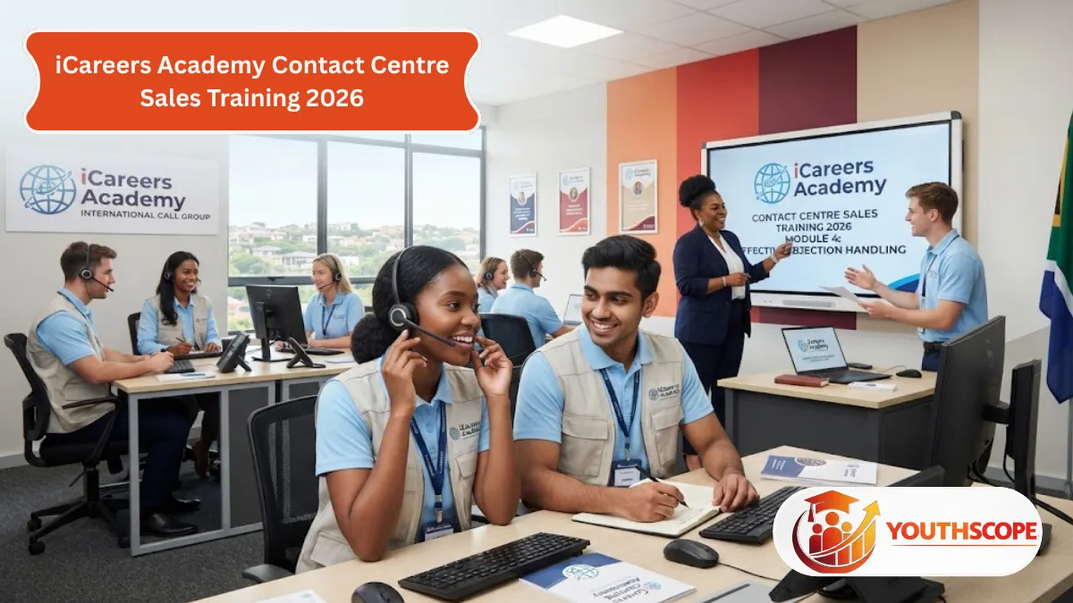 Young South Africans attending iCareers Academy Contact Centre Sales Training in Mount Edgecombe.