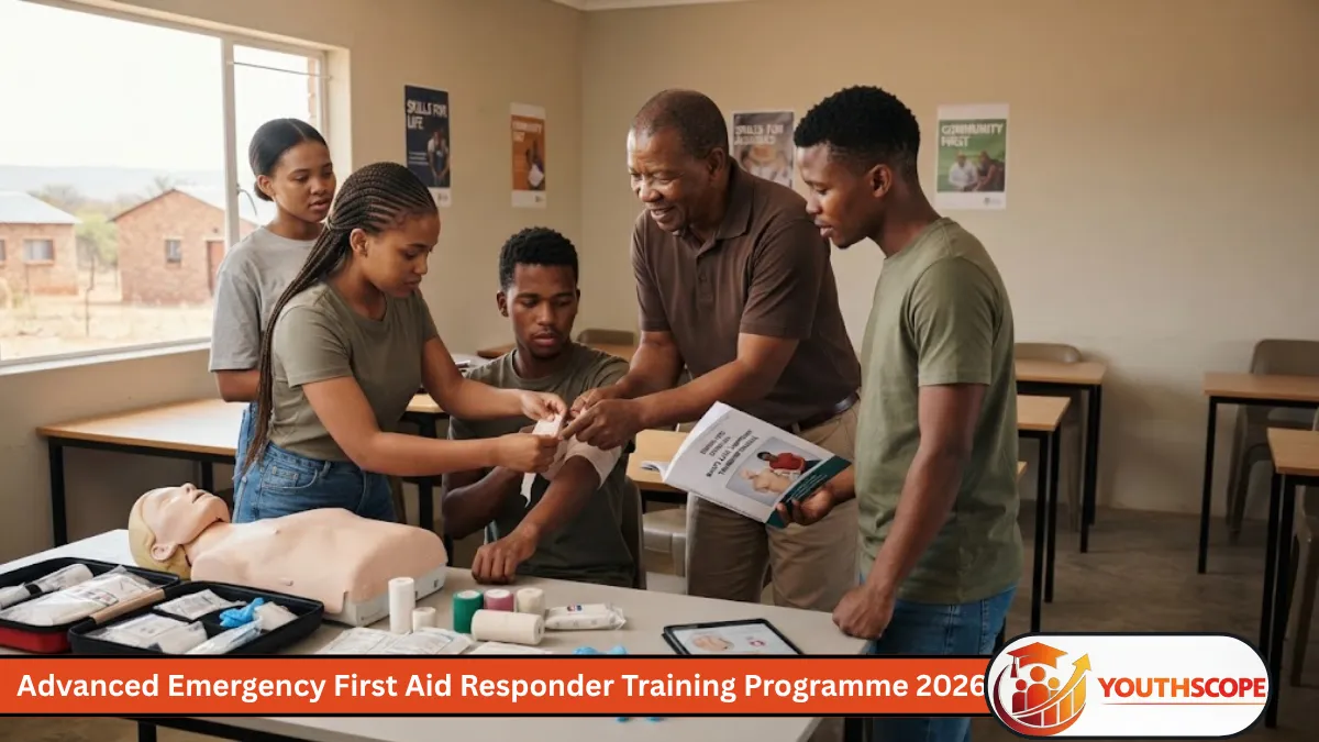 Advanced Emergency First Aid Responder Training Programme for 50 unemployed youth in Limpopo