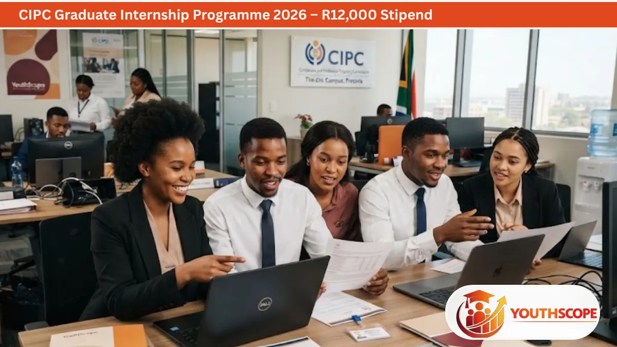 CIPC Graduate Internship Programme 2026 for young South African graduates in Pretoria