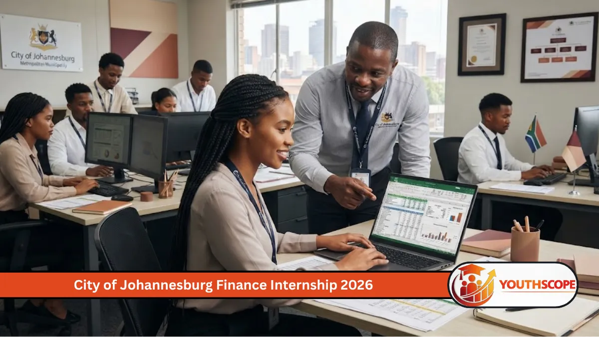 City of Johannesburg Finance Internship Programme 2026 for students and graduates