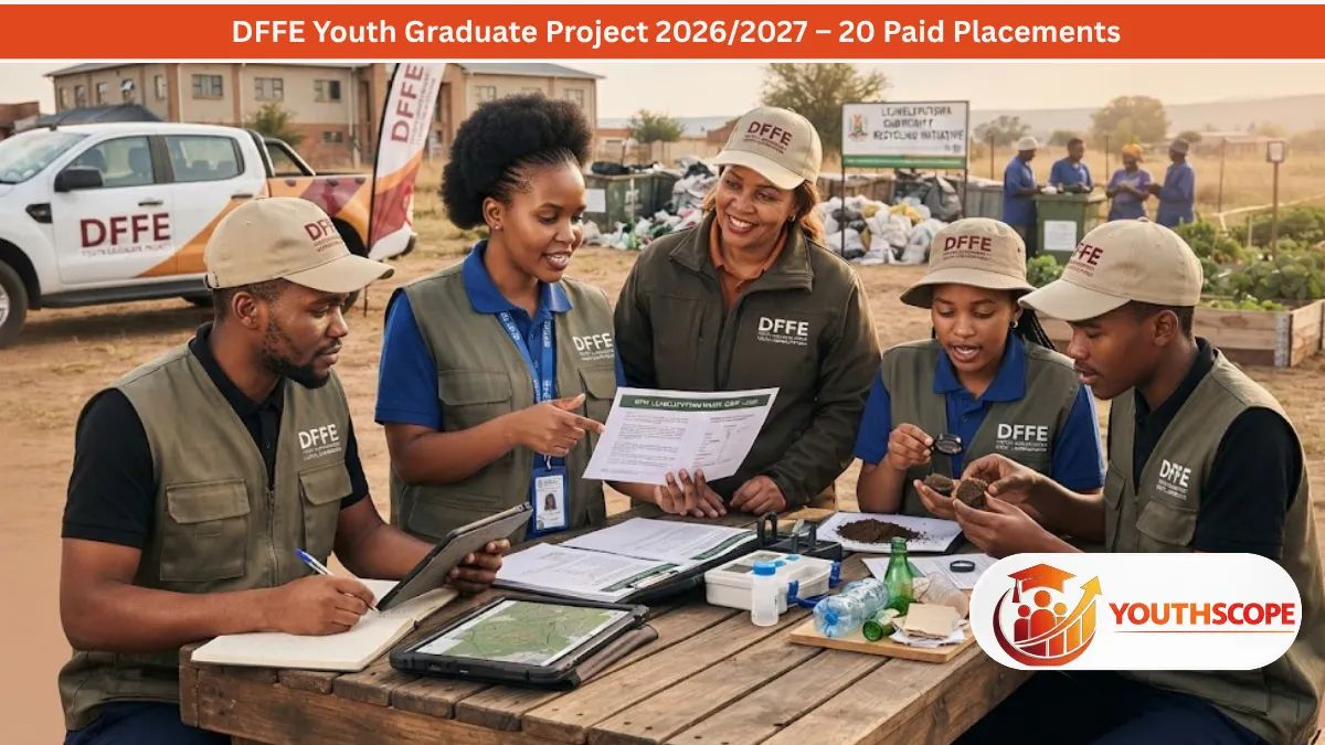 DFFE Youth Graduate Project 2026 20 paid environmental graduate placements in Free State