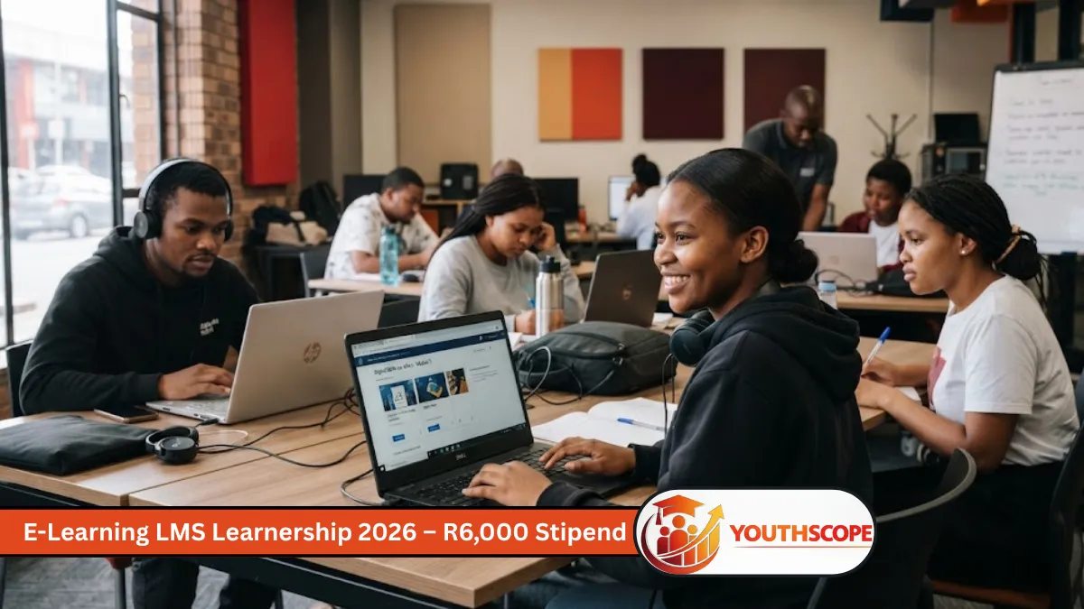 E-Learning LMS Learnership 2026 for South African youth