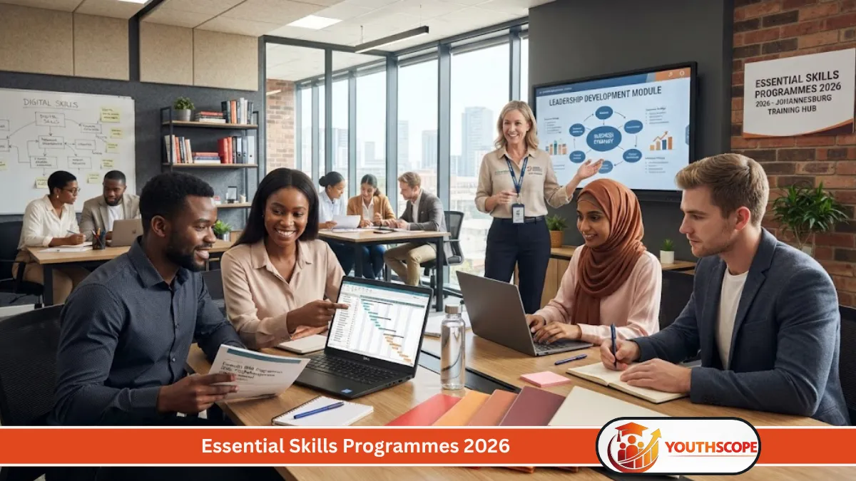 Young South African professionals attending Essential Skills workplace training programmes
