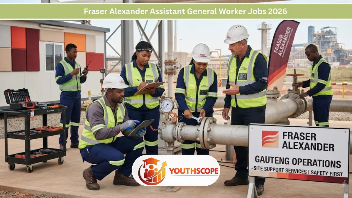 Fraser Alexander Assistant General Worker jobs 2026 in Gauteng
