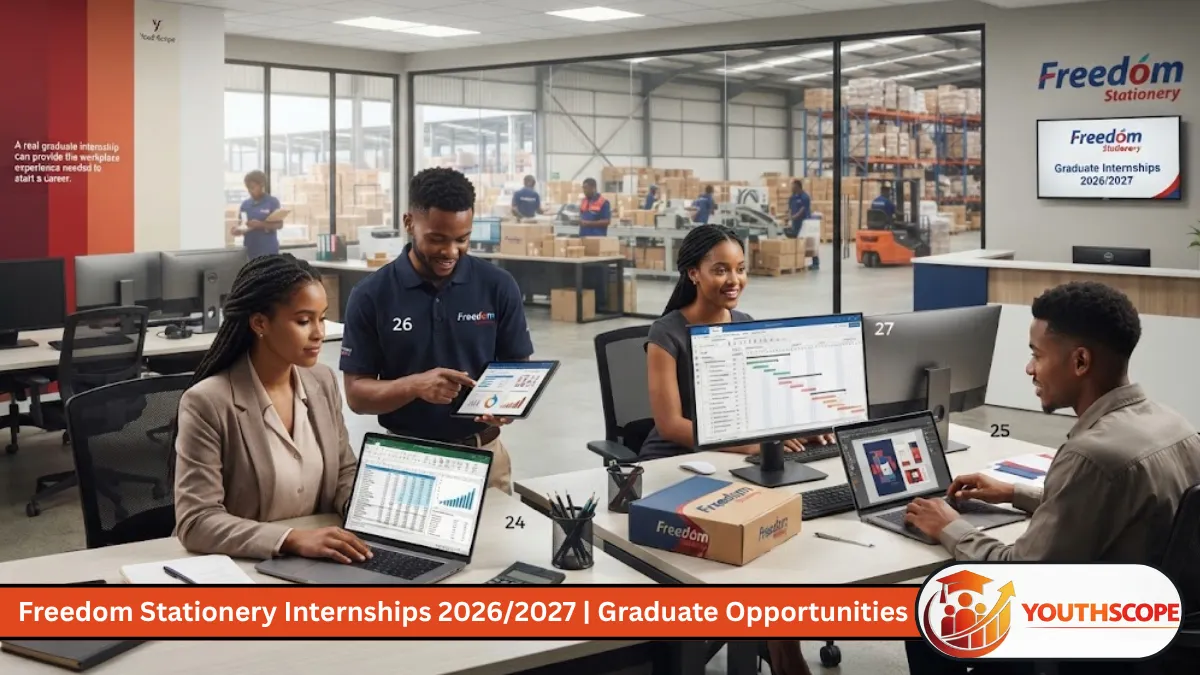 Freedom Stationery Internships 2026/2027 for unemployed South African graduates