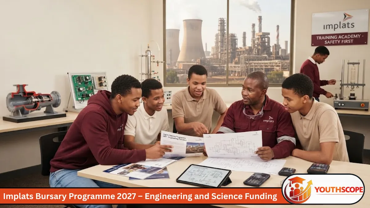 Implats Bursary Programme 2027 for South African Grade 12 learners