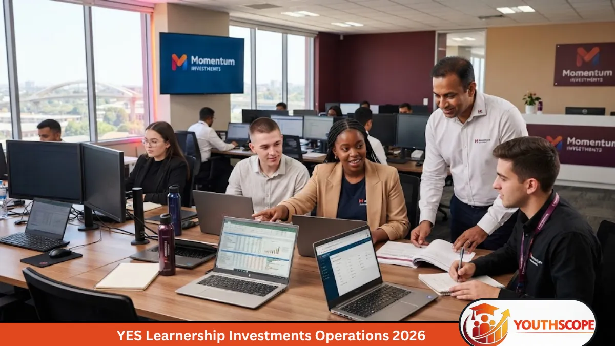 Momentum Investments YES Learnership Operations 2026 for young graduates in Centurion