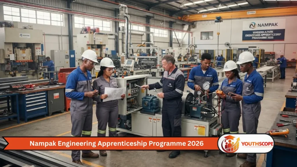 Nampak Engineering Apprenticeship Programme 2026 in Vanderbijlpark for Matric and NTC3 applicants