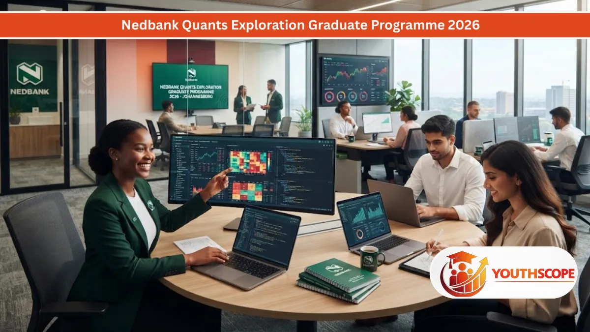 Young South African graduates participating in the Nedbank Quants Exploration Graduate Programme 2026 in Johannesburg.
