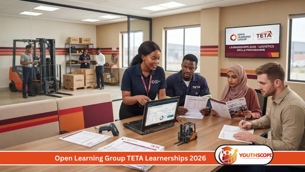 Open Learning Group TETA learnerships 2026 for South African logistics and transport learners