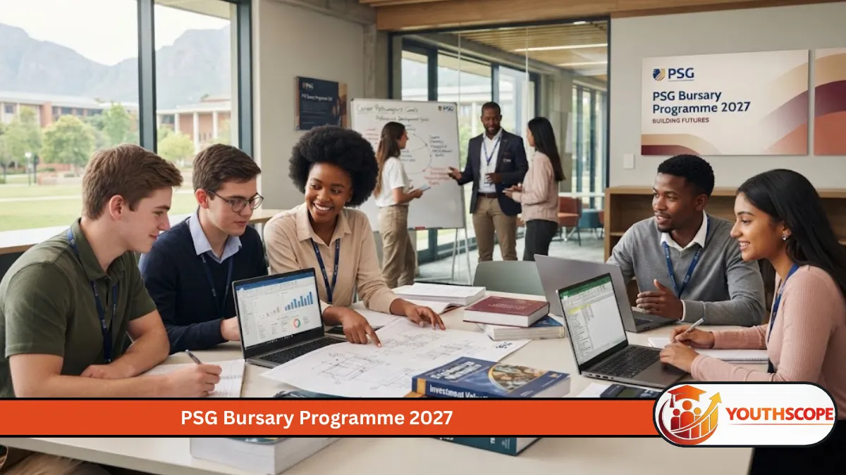PSG Bursary Programme 2027 for South African final-year and postgraduate students