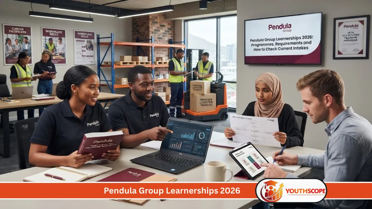Pendula Group learnership and skills training for young South Africans