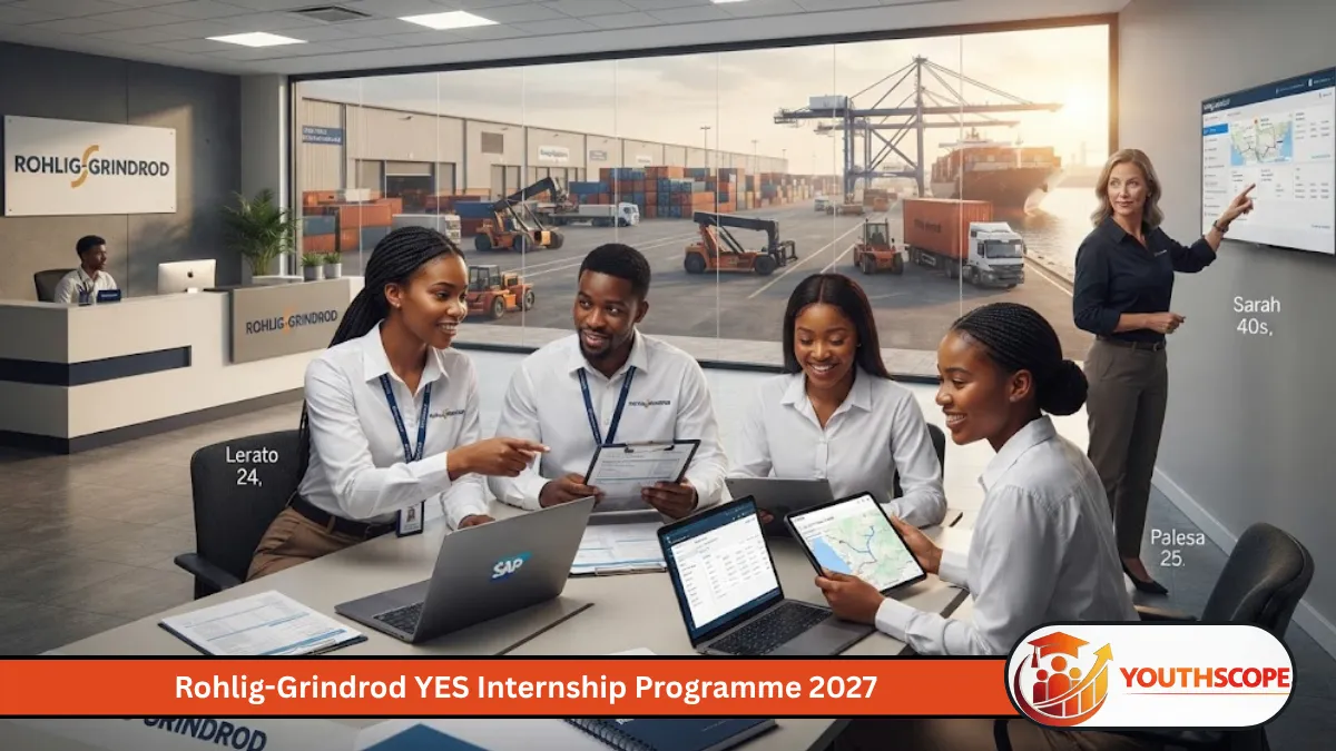 Rohlig-Grindrod YES Internship Programme 2027 for unemployed South African youth