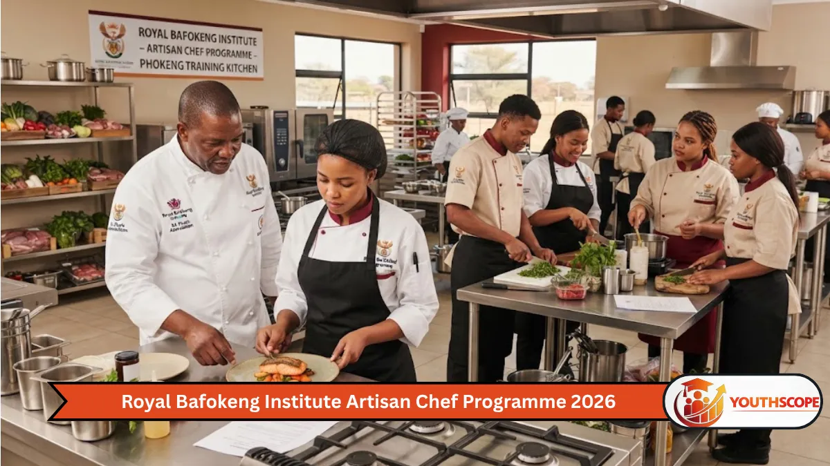 Royal Bafokeng Institute Artisan Chef Programme 2026 for unemployed South African youth