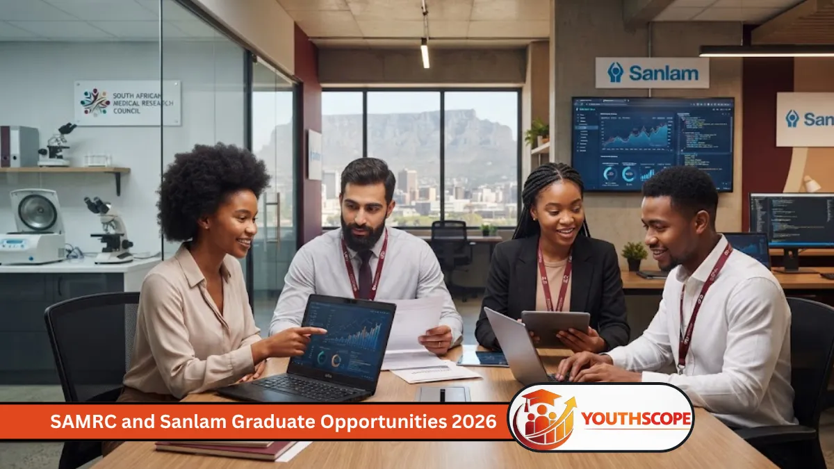 SAMRC and Sanlam graduate opportunities for South African graduates in 2026