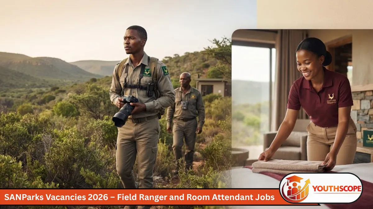 SANParks Field Ranger and Room Attendant vacancies 2026 in Eastern Cape