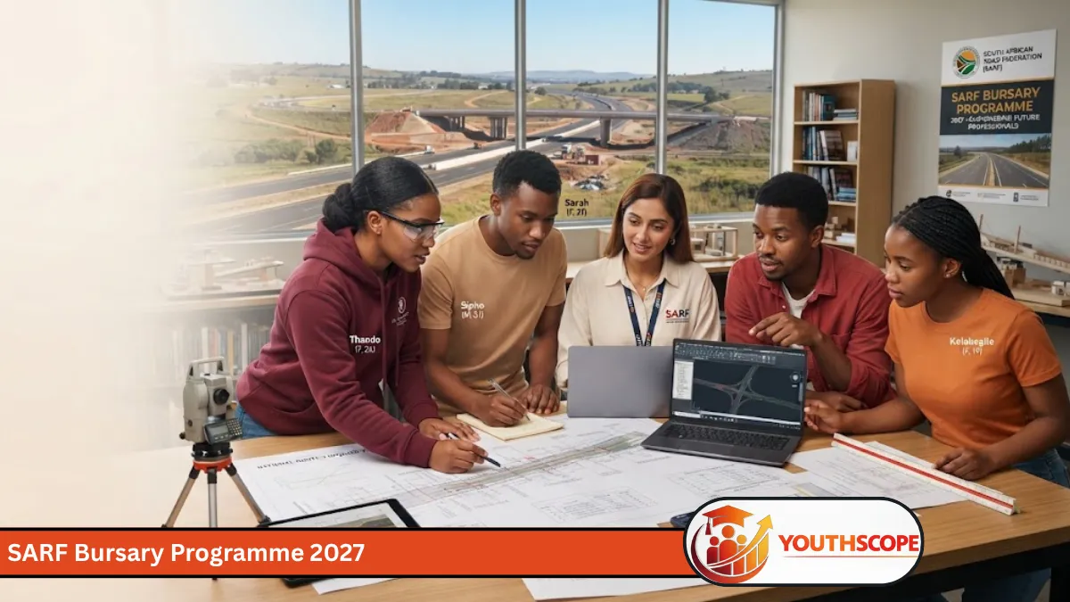 SARF Bursary Programme 2027 for South African road transport and engineering students