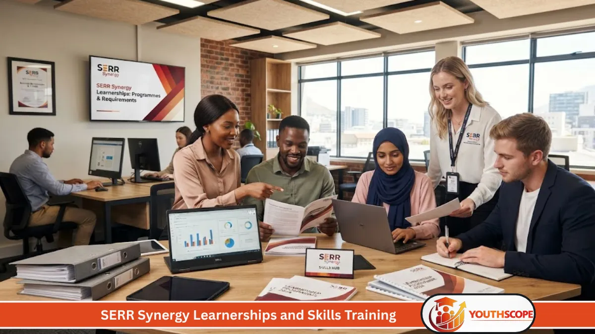 SERR Synergy learnership training opportunity for young South African learners
