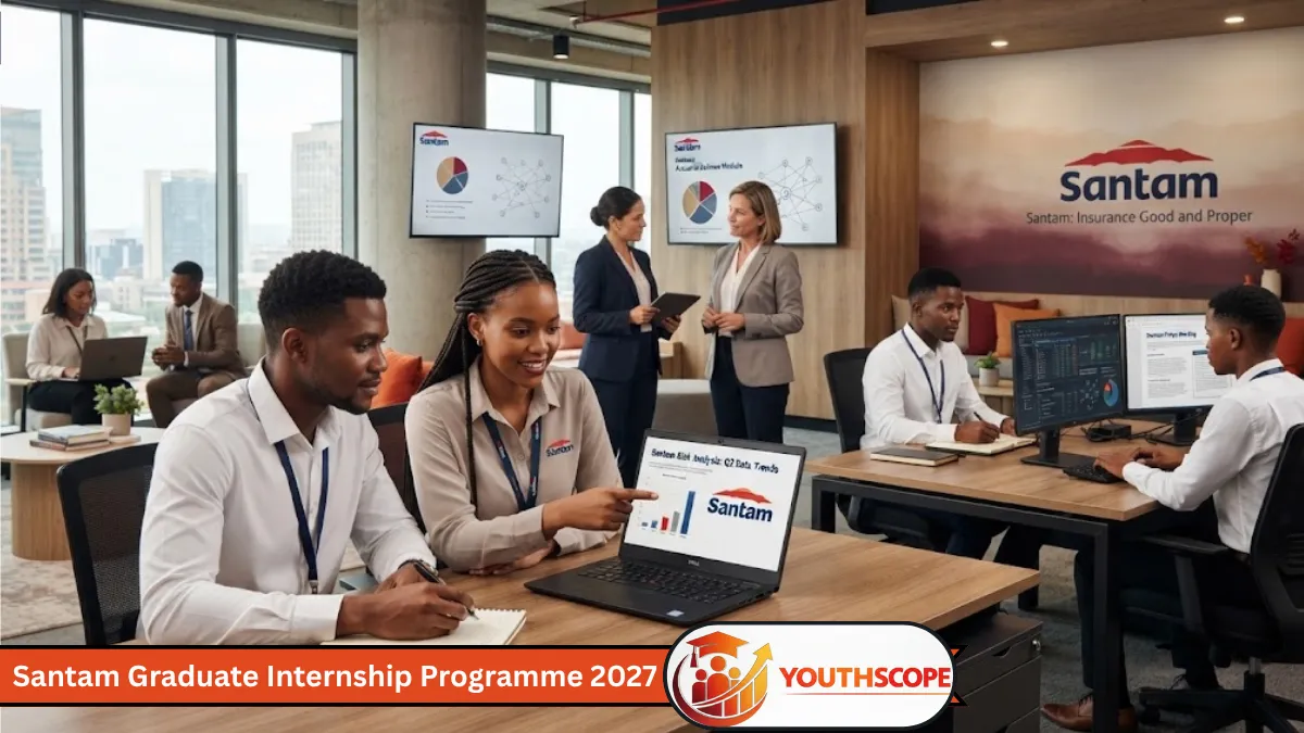 Santam Graduate Internship Programme 2027 for South African graduates in Finance IT HR Law and more