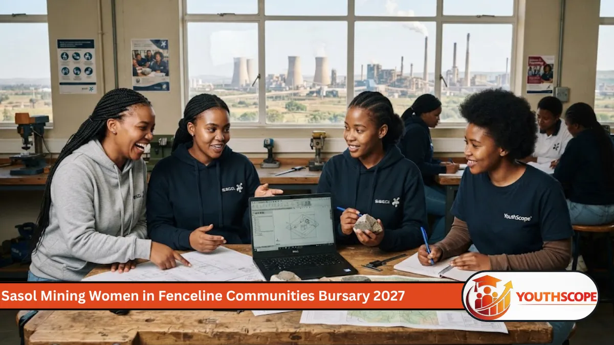 Sasol Mining 2027 bursary opportunity for young women studying engineering near Secunda