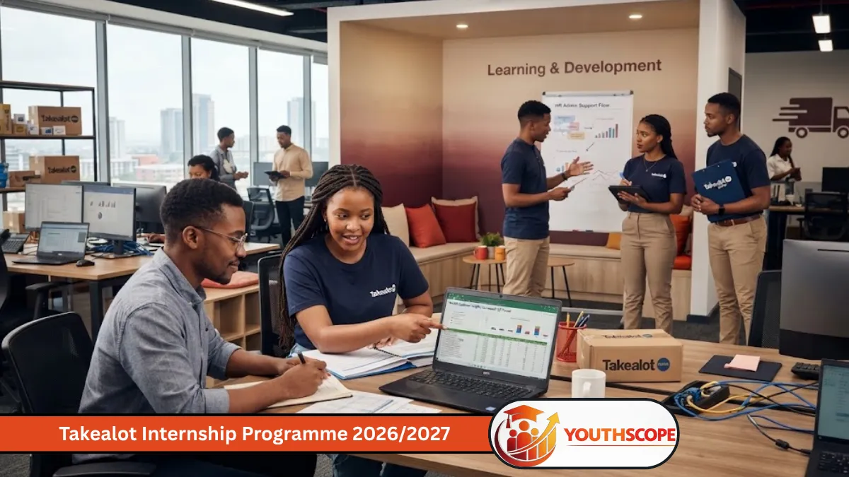 Takealot Internship Programme 2026/2027 for N6 HR and Customer Service applicants in South Africa