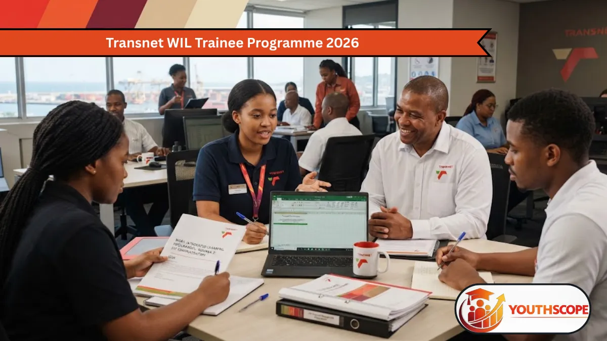 Transnet WIL trainees gaining workplace experience in South Africa