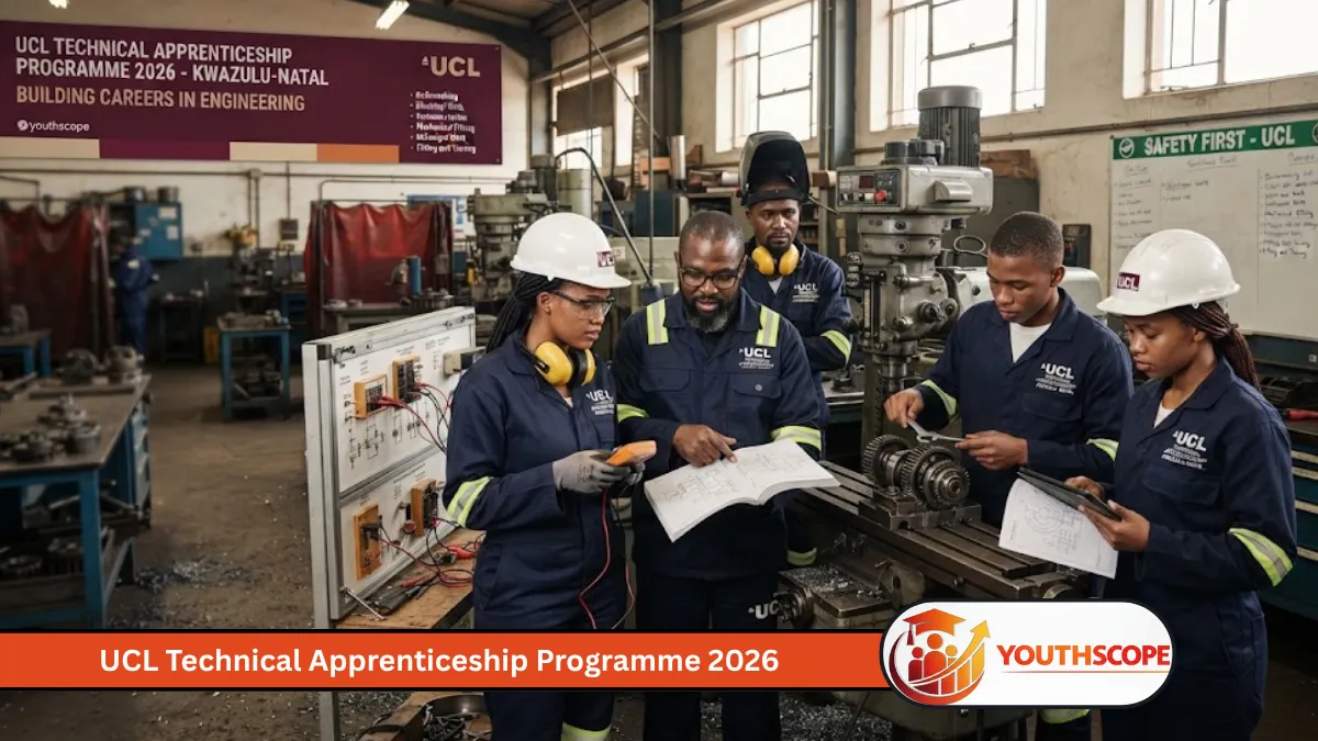 UCL Technical Apprenticeship Programme 2026 training young South African apprentices in KwaZulu-Natal