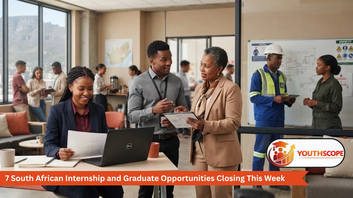 Young South African graduates exploring internship and graduate career opportunities