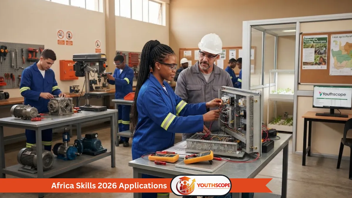 Africa Skills 2026 applications for vocational and artisan training in South Africa