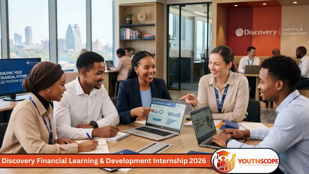 Discovery Financial Learning and Development Internship 2026 for South African finance graduates