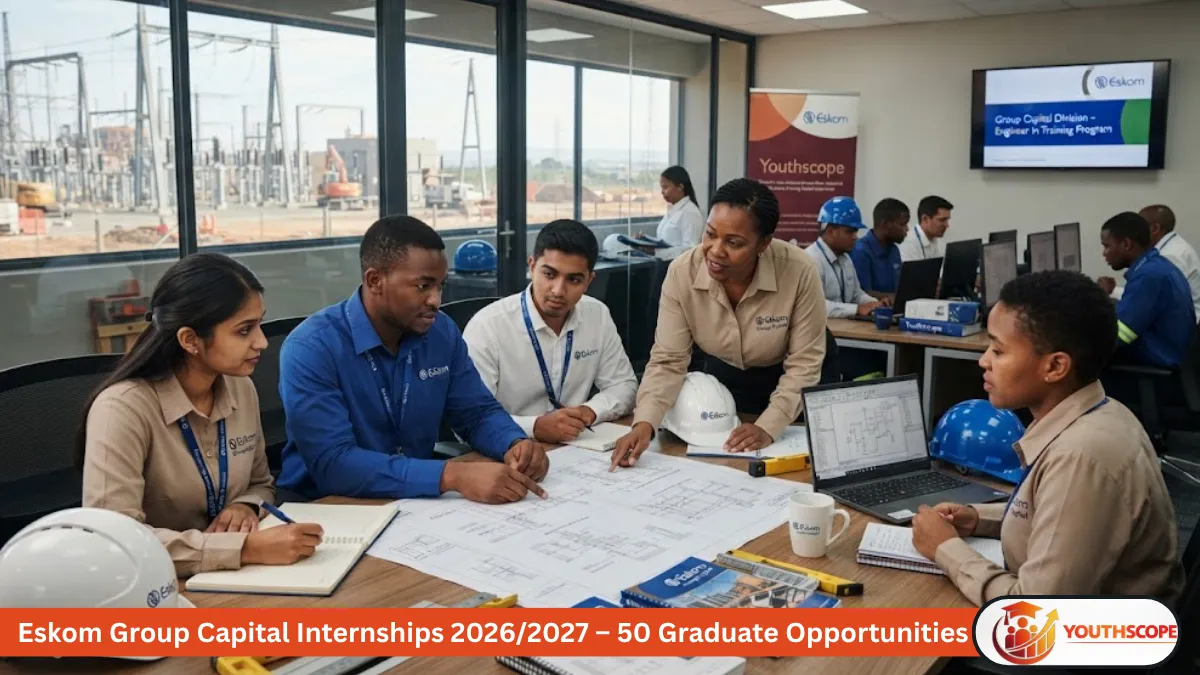 Eskom Group Capital Division 2026 graduate engineers and graduates in training opportunity