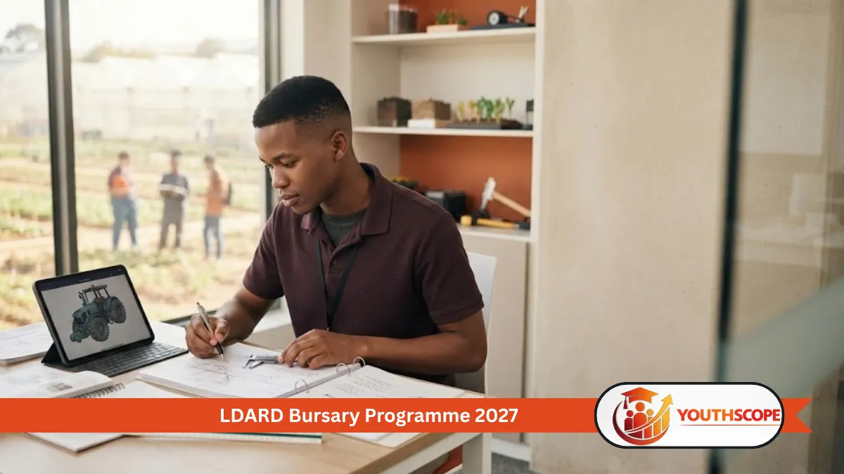 LDARD Bursary 2027 opportunity for South African students studying agriculture, engineering or veterinary medicine