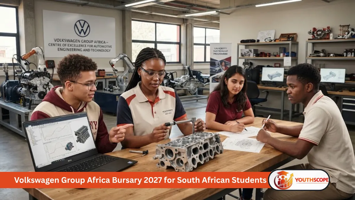 Volkswagen Group Africa Bursary 2027 supporting South African university students in engineering and technology studies
