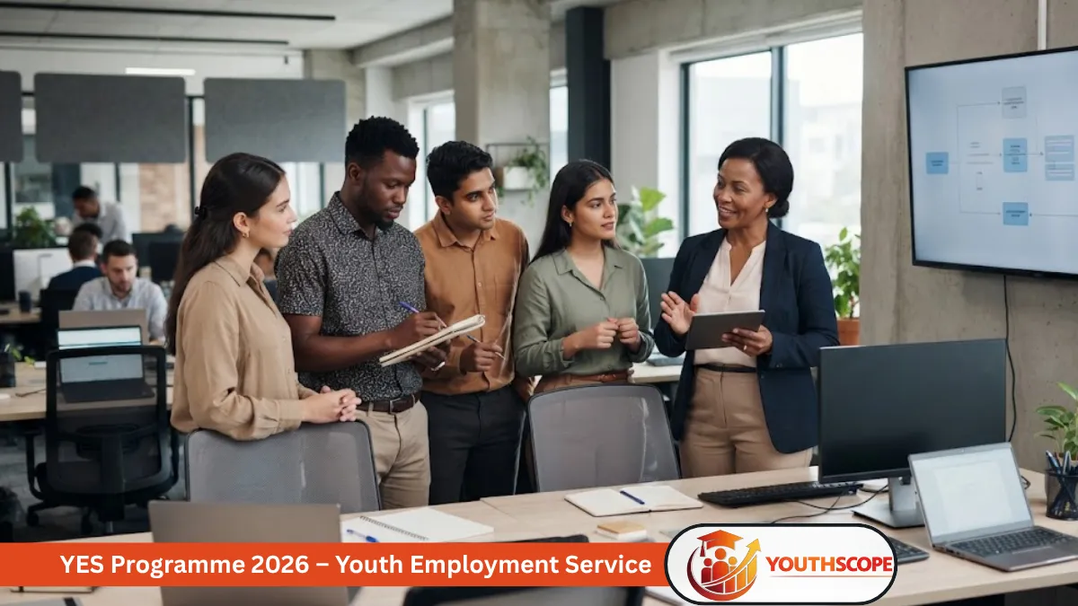 Young South African workers participating in a workplace opportunity programme
